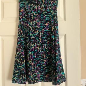 EUC XS Lularoe Azure skirt
